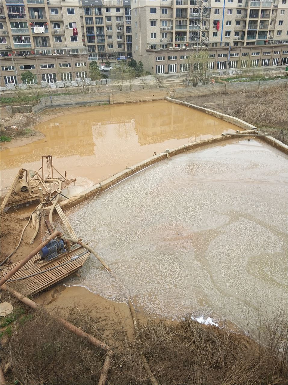 安仁沉淀池淤泥清理-厂区废水池淤泥清淤